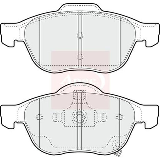 Apec Front Brake Pad Set PAD1351
