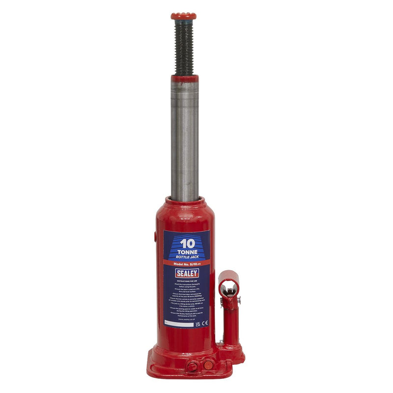 Sealey Bottle Jack 10 Tonne SJ10 Sealey - Dynamic Drive