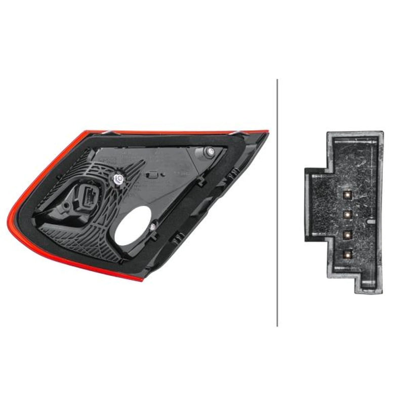 Hella Tail Light / Lamp LED Left fits Mercedes-Benz C-Class 2015-2023