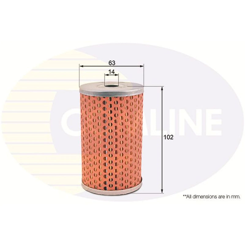 Comline Fuel Filter Element fits Citroën Bx 1983-1993 1.8