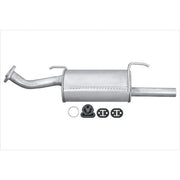 Hella End Silencer Rear fits Nissan Almera 2000-2006 1.5 1.8