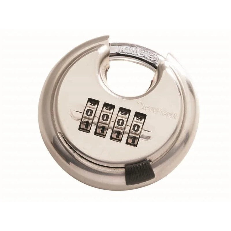 DEFENDER Diskus Combination Padlock 70mm - DFDC70 COMBI