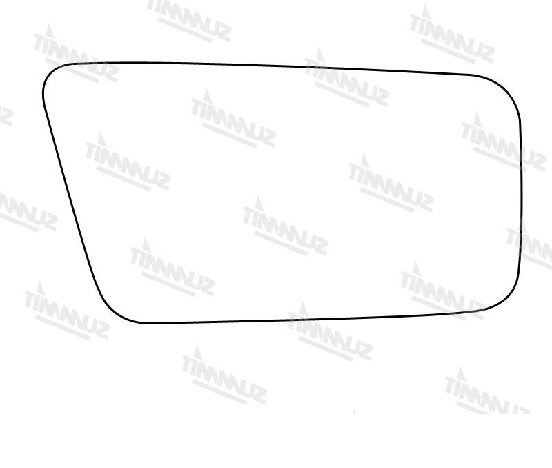Summit Stick-On Standard Mirror Glass fits Nissan Sunny, Cherry Micra RHS Summit - Bars 4 Cars