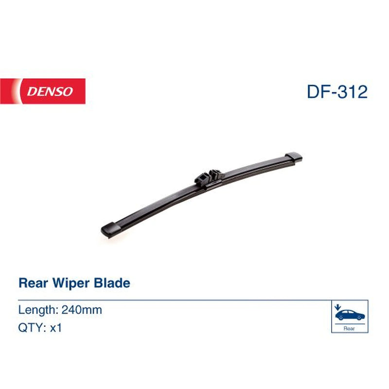 Denso Rear Wiper Blades fits Citroën C5 III Break 2008-2017