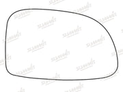 Summit Stick-On Standard Mirror Glass fits Daewoo Tacuma RHS Summit - Bars 4 Cars