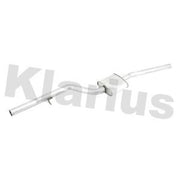 Klarius Box With Centre Pipe Centre fits BMW 3 2004-2012
