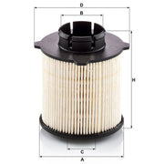 MANN-FILTER Full Service Kit with Air, Oil, Fuel & Cabin F fits Chevrolet Malibu