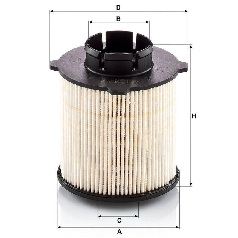 MANN-FILTER Full Service Kit with Air, Oil, Fuel & Cabin F fits Chevrolet Malibu