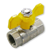 AG Gas Ball Valve Standard Handle 3/8" BSP Female Ports Caravan/Motorhome AG - Dynamic Drive