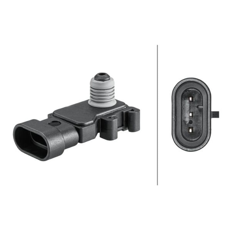 Hella Turbo Boost Pressure Sensor fits Buick Skylark 1995-1999 2.4