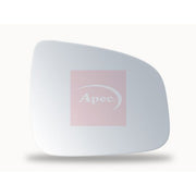 Apec Exterior Wing Mirror Glass Right fits Dacia Duster 2010-2018 1.2 1.5
