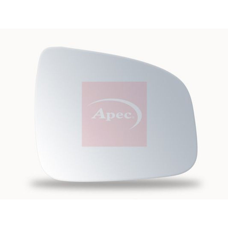 Apec Exterior Wing Mirror Glass Right fits Dacia Duster 2010-2018 1.2 1.5