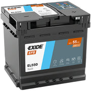 Exide Battery 12V 55Ah 540A EL550