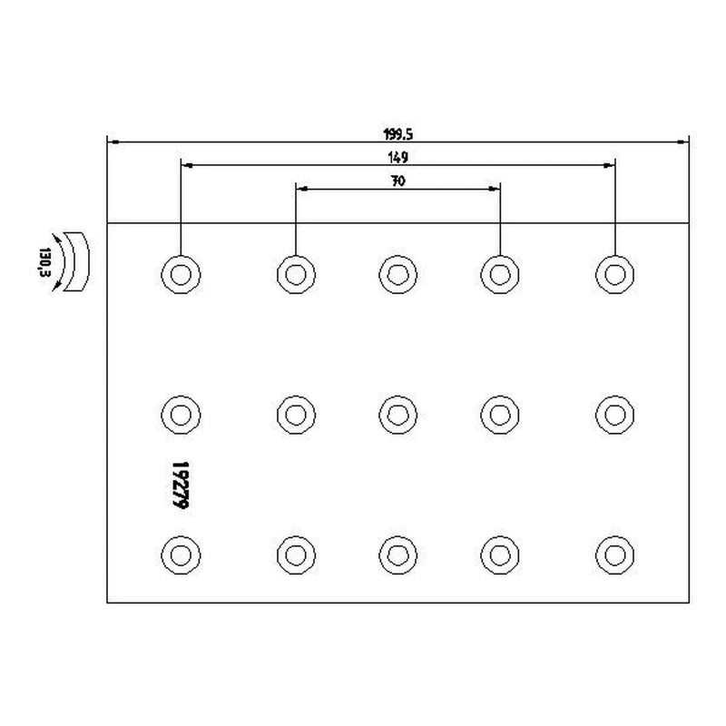 Textar Textar Cv Brake Lining Set 1927901 1927901
