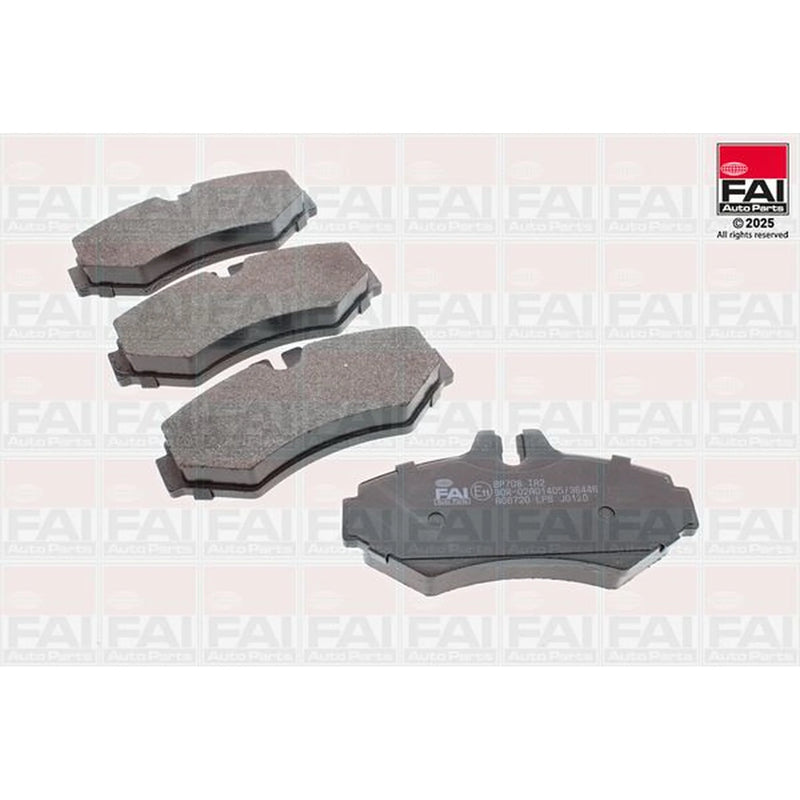 FAI Rear Brake Pad Set fits Mercedes-Benz G-Class 2000-2023