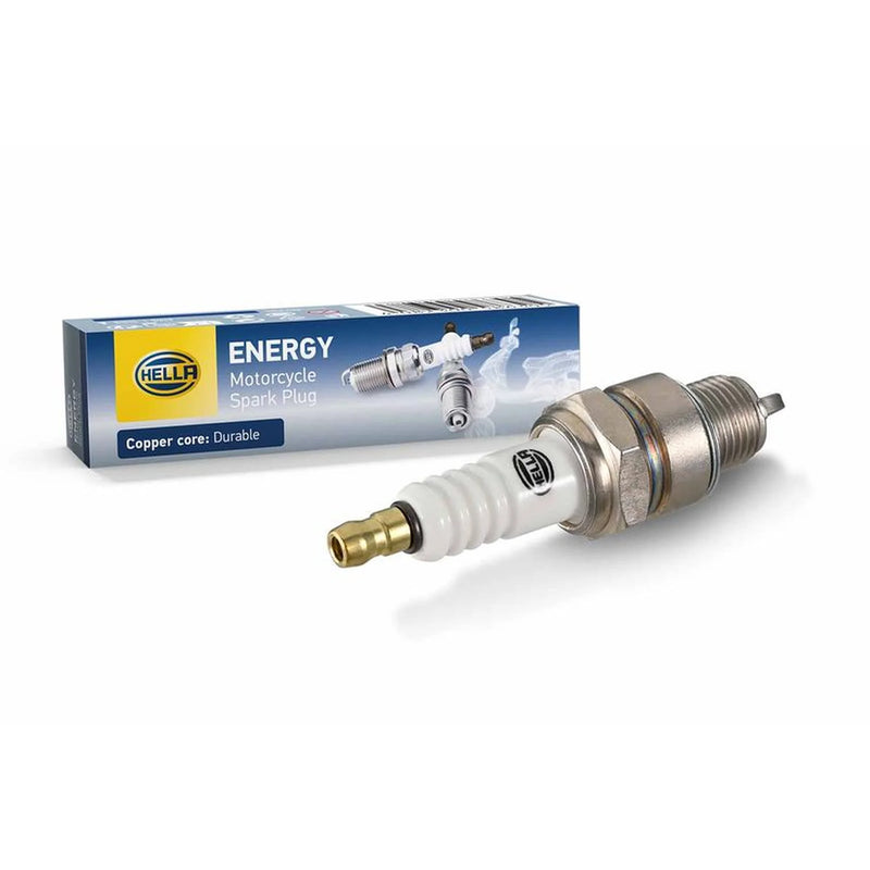 Hella Engine Spark Plug fits Fiat 126 1977-2000