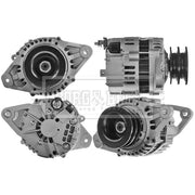 Borg & Beck Car Alternator 12V fits Nissan Navara 1987-2001 2.5 2.7