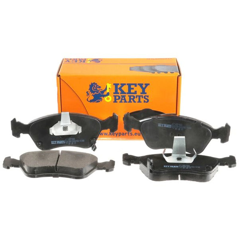 Key Parts 4 x Front Brake Pad Set fits Toyota Avensis 1997-2003 1.6 1.8 2.0