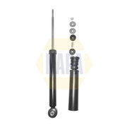 NAPA Shock Absorber Damper Strut Rear Left fits Renault Twingo II 2007-2014