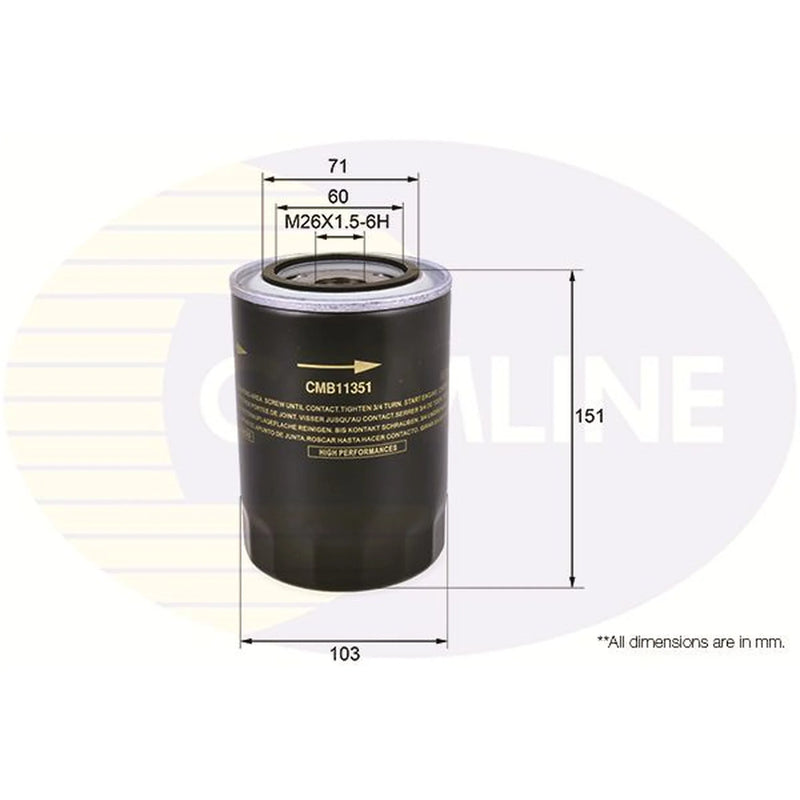 Comline Full Service Kit with Air, Oil, Fuel & C fits Mitsubishi Pajero Sport II