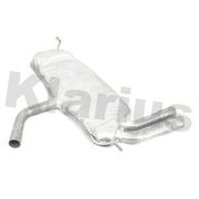 Klarius Box With Tail Pipe Rear fits Audi A3 2007-2013 1.4