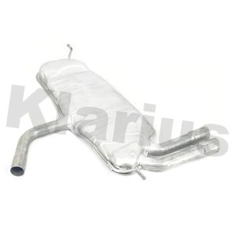 Klarius Box With Tail Pipe Rear fits Audi A3 2007-2013 1.4