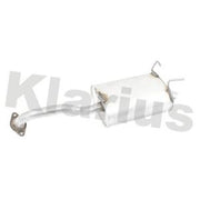 Klarius Box With Tail Pipe Rear fits Nissan Primera 2002-2008 2.0