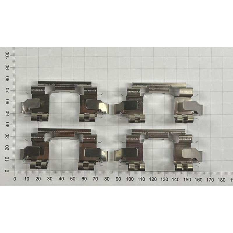 Juratek Brake Pad Accessory Fitting Kit Front fits Honda Civic 1991-1996