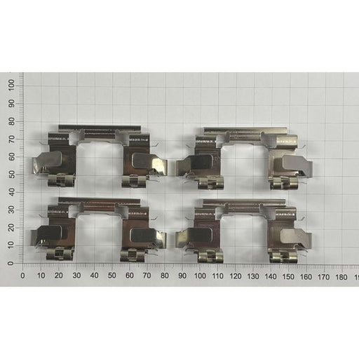 Abtex Brake Pad Accessory Fitting Kit Front fits Honda Civic 1991-1996