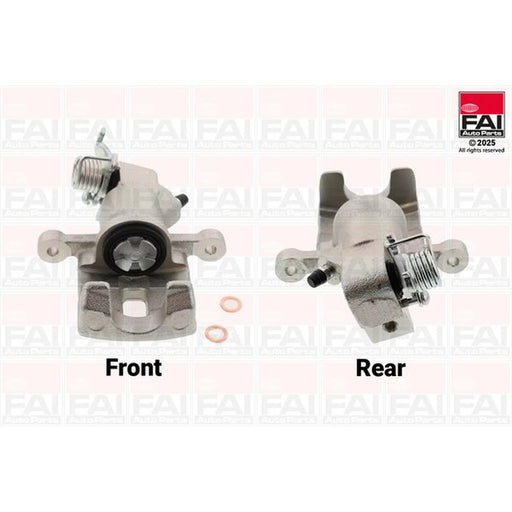 FAI Brake Caliper Assembly Rear Right fits Hyundai I10 I 2007-2013 1.0 1.1 1.2