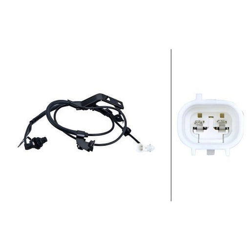 Hella ABS Wheel Speed Sensor Front Right fits Toyota Hilux VIII Pickup 2015-2021