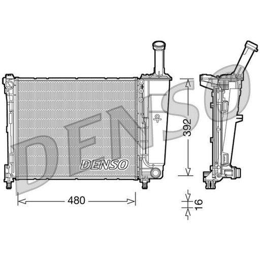 Denso Engine Radiator