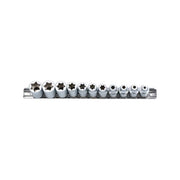 Laser Flat Cut Star Socket Set 3/8"D 11pc 8475 Laser - Dynamic Drive