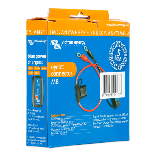 Victron M6 Eyelet Connector with 30A ATO Fuse