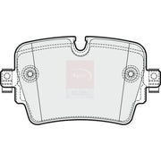 Apec Rear Brake Pad Set PD3862