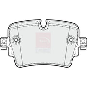Apec Rear Brake Vented Discs & Pads fits Jaguar F-Type 2012-2013 3.0