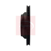 Apec 2 x Vented Rear Brake Discs DSK2284-x2