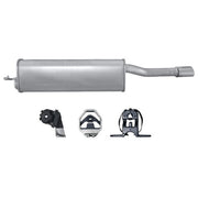 Hella End Silencer Rear fits Peugeot 307 Cc 2003-2009 2.0