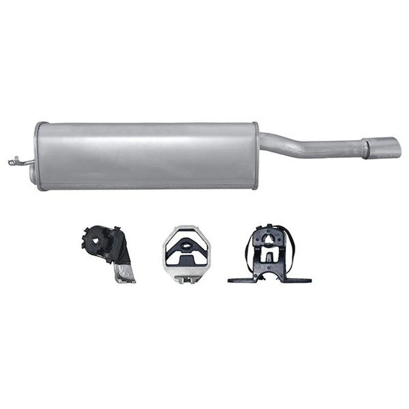Hella End Silencer Rear fits Peugeot 307 Cc 2003-2009 2.0
