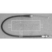 Borg & Beck Handbrake Cable Left Rear BKB3182