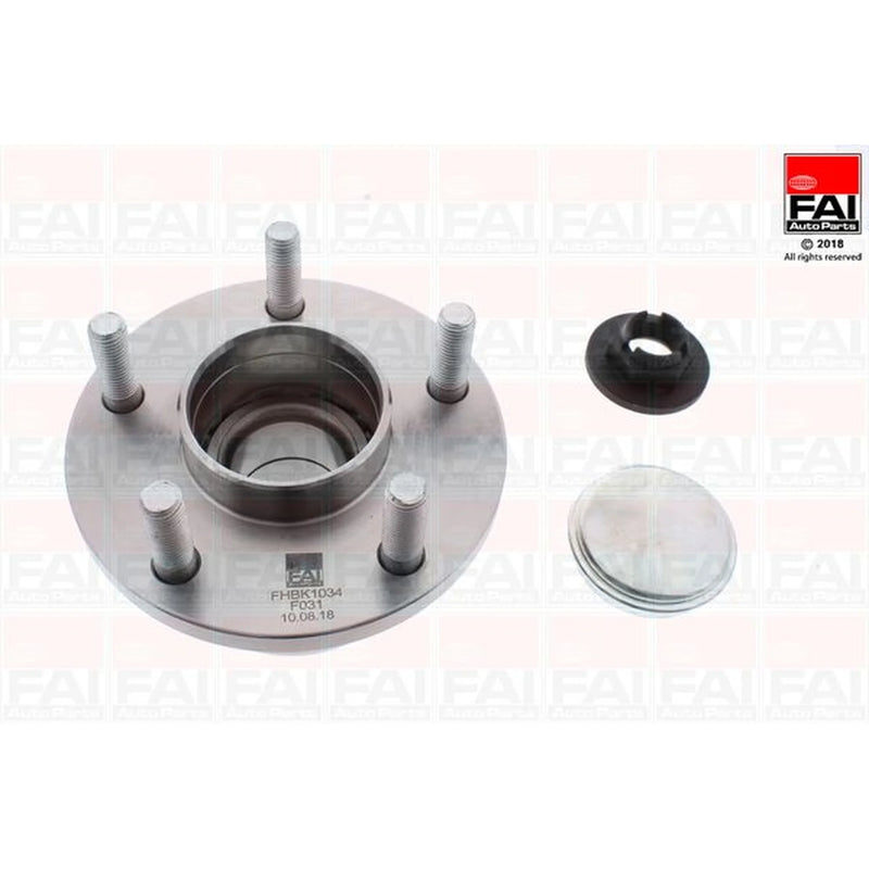 FAI Wheel Bearing Kit 136mm fits Ford Tourneo Connect 2002-2013 1.8