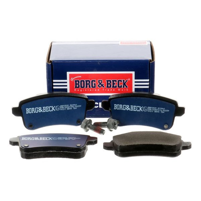 Borg & Beck Front & Rear Brake Discs & Pads fits Renault Espace V 2015-2023