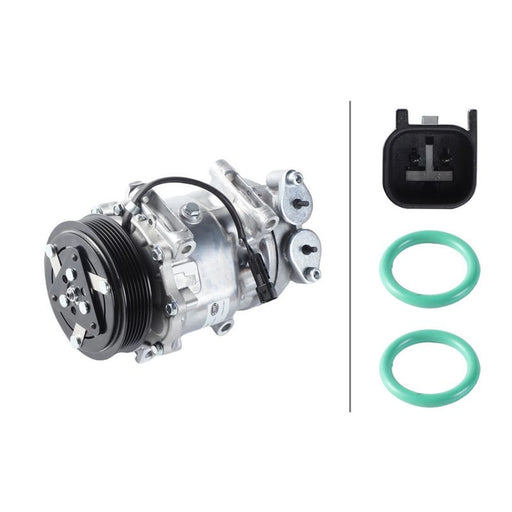 Hella Air Conditioning Compressor fits Ford C-Max 2007-2010 1.6