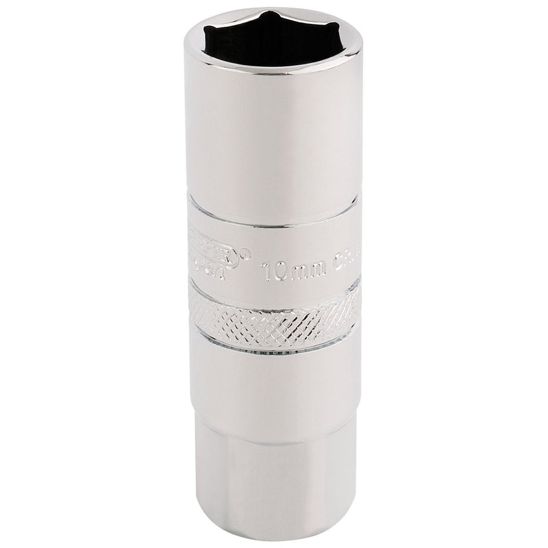 Draper 10mm Thread 6 Point Spark Plug Socket, 3/8" Sq. Dr., 16mm 16772 Draper - Dynamic Drive