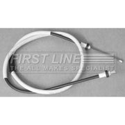 First Line Handbrake Cable Left Rear fits Renault Clio III Grandtour 2007-2014