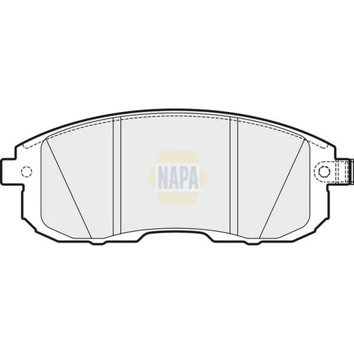 NAPA Front Brake Pad Set NBP1220