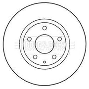 Borg & Beck Front Brake Vented Discs & Pads fits Mazda 6 2012-2020 2.0 2.2 2.5