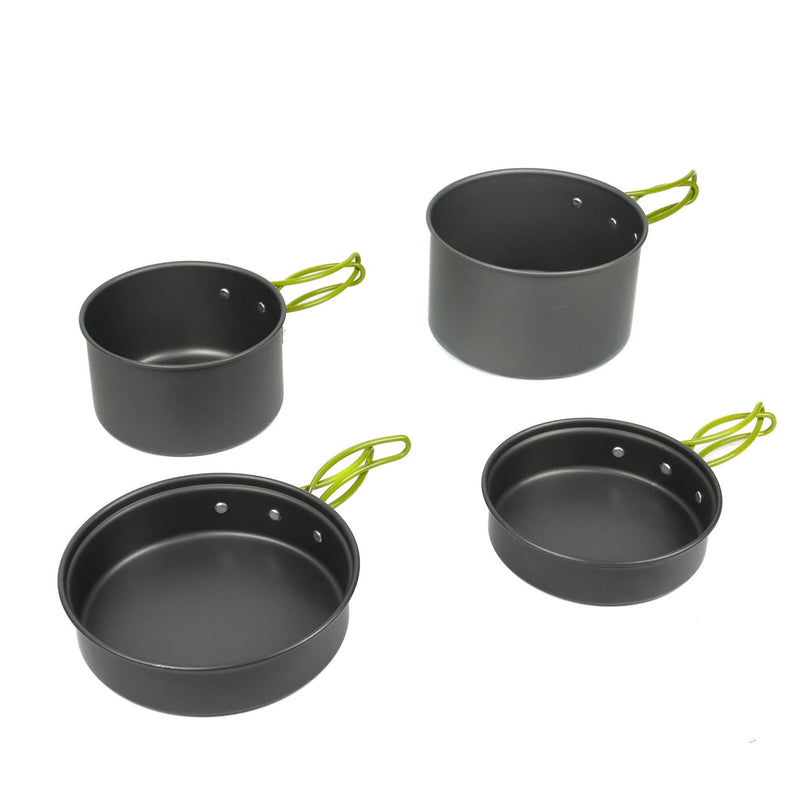 Leisurewize Premium Outdoor Cooking Set 10 Piece with Pans Leisurewize - Dynamic Drive