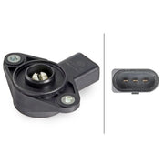 Hella Intake Manifold Flap Position Sensor 6PD 012 754-001