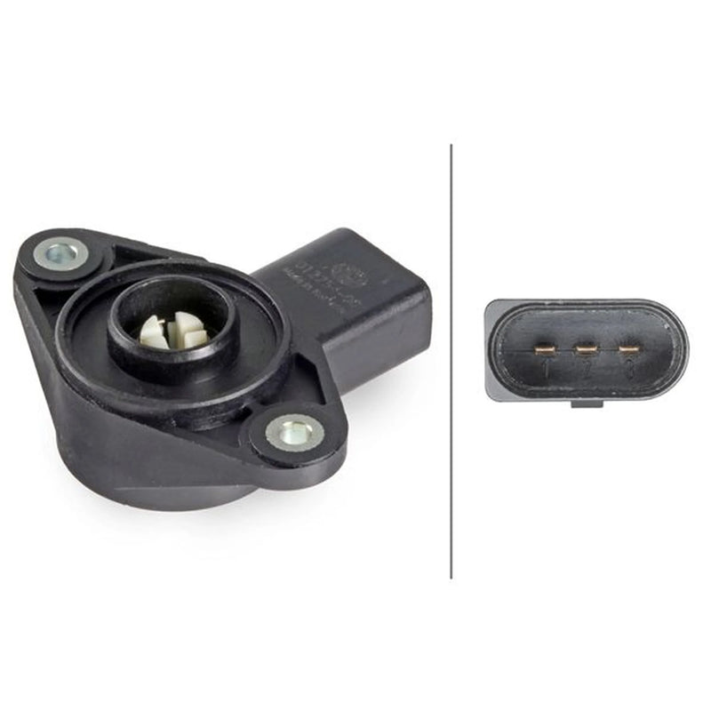 Hella Intake Manifold Flap Position Sensor fits Audi A3 2003-2007 1.6